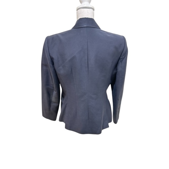 Les Copains made in Italy lined fine wool Blazer Jacket blue lightweight eu 46 - Picture 7 of 10